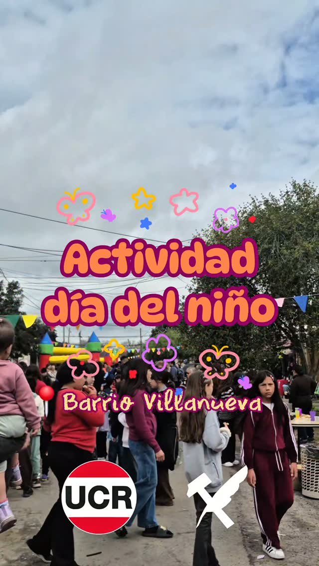 Actividad por el Día del Niño en Barrio Villanueva